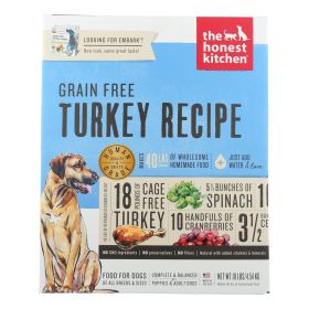 dryThe Honest Kitchen Embark - Grain Free Turkey Dog Food - 10 Lb.